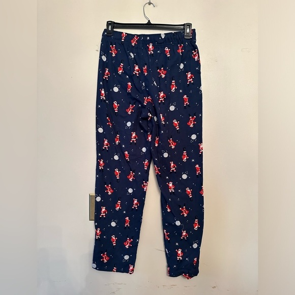 Mens Old Navy flannel Santa Christmas pajama pant M - Picture 3 of 3